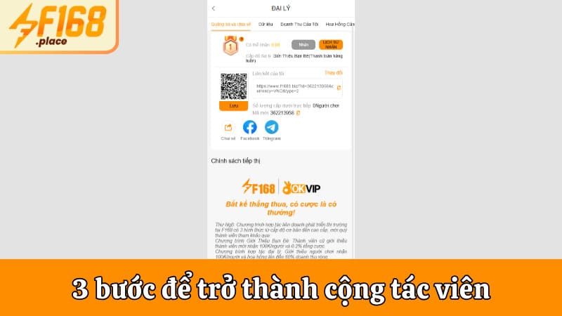 3 bước để trở thành cộng tác viên tại thương hiệu