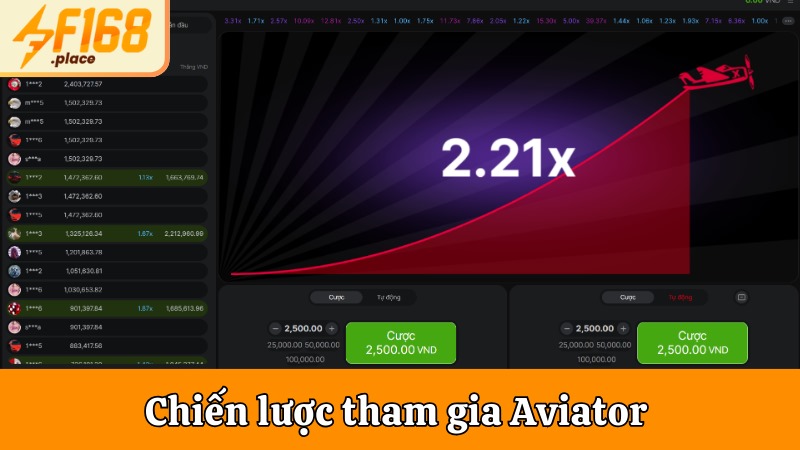 Chiến lược tham gia Aviator rút tiền đúng lúc