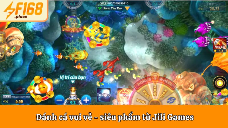 Đánh Cá Vui Vẻ - siêu phẩm từ Jili Games