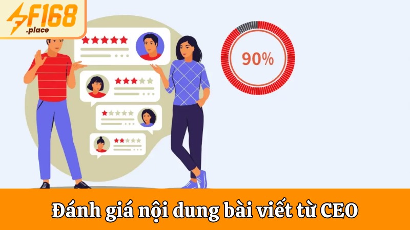 Đánh giá của độc giả với nội dung bài viết từ CEO