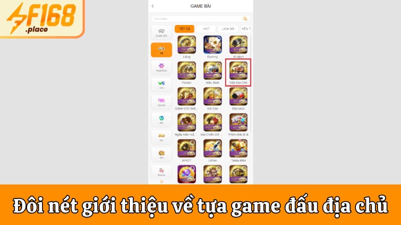 Đôi nét giới thiệu về tựa game Đấu Địa Chủ