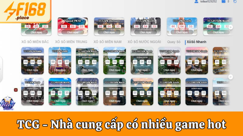 Giới thiệu sảnh cược TCG với nhiều game nổi bật