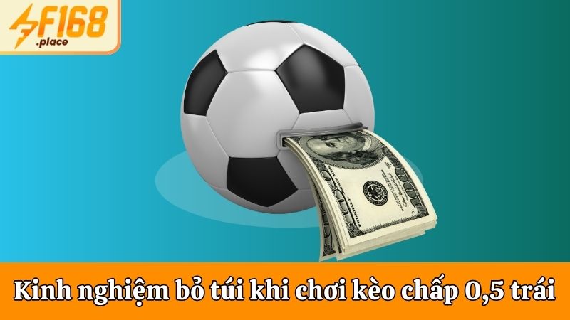 Kinh nghiệm bỏ túi khi chơi kèo chấp 0,5 trái