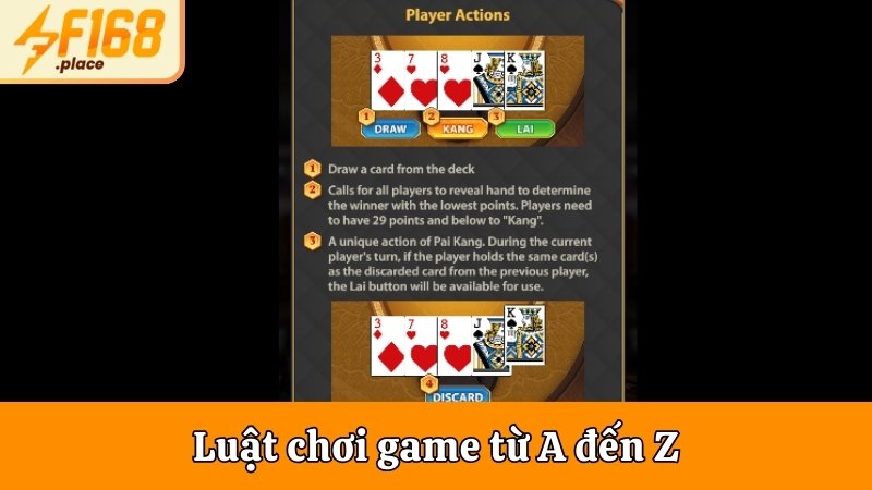 Luật chơi game từ A đến Z