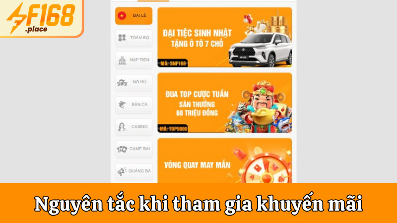 Một số nguyên tắc mà người tham gia phải tuân thủ