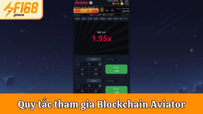 Quy tắc đơn giản tham gia trò chơi Blockchain Aviator