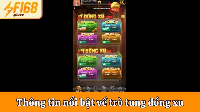 Thông tin nổi bật cần nắm về trò tung đồng xu